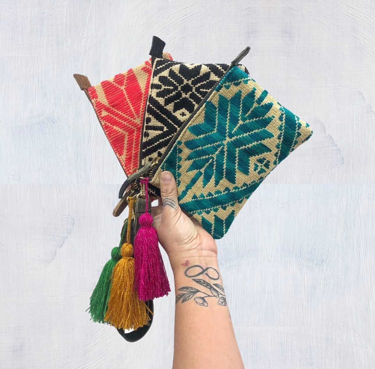 Monederos y Muñequeras