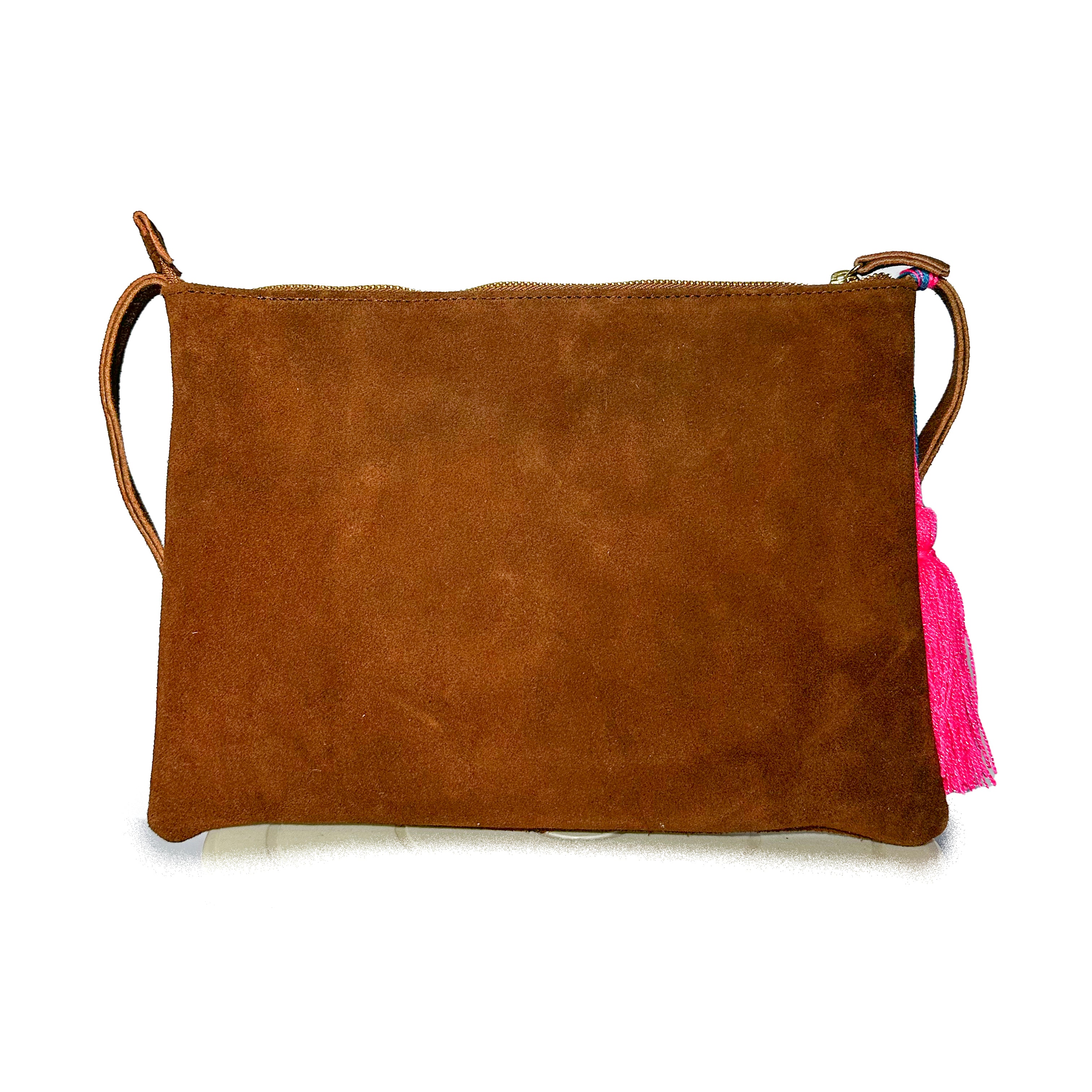 Crossbody Bordado a Mano "Vicenta" – Multicolor – Raízal