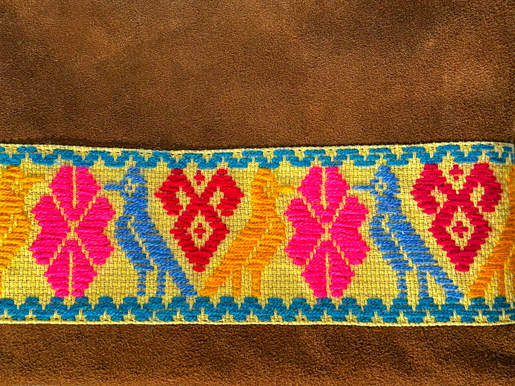 Crossbody Bordado a Mano "Vicenta" – Multicolor – Raízal