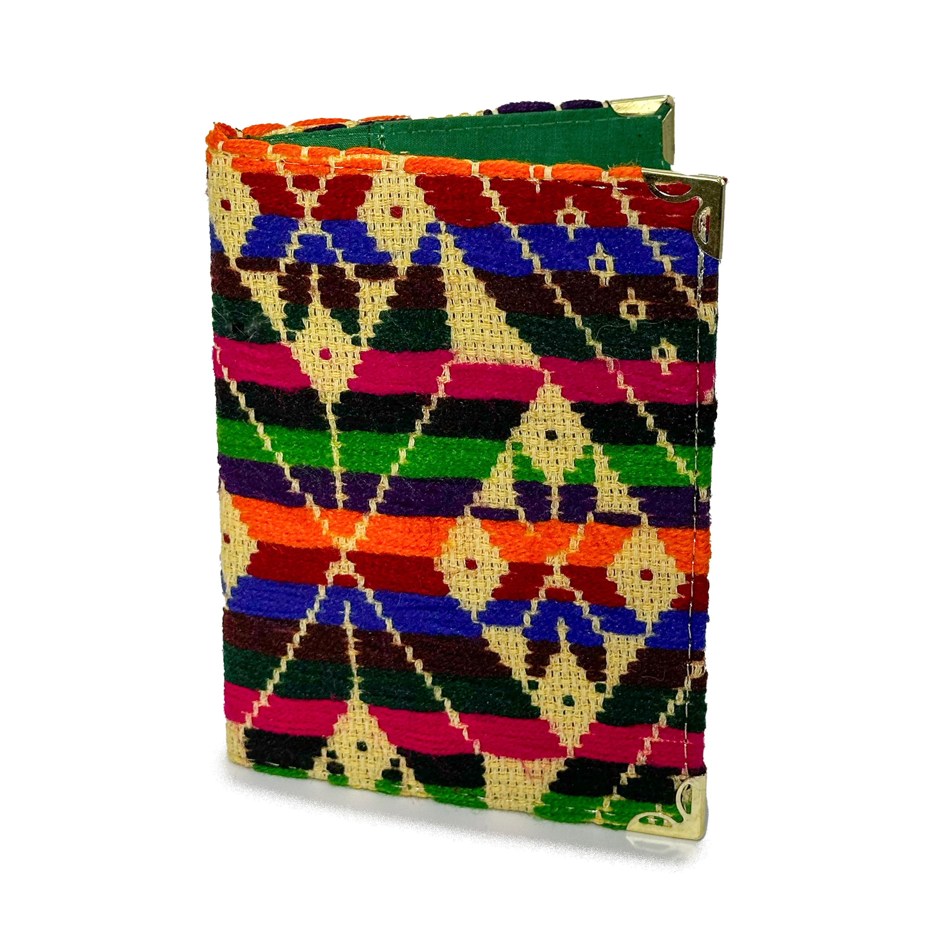 Portapasaporte Bordado a Mano "Nazaria" - Multicolor - Raízal