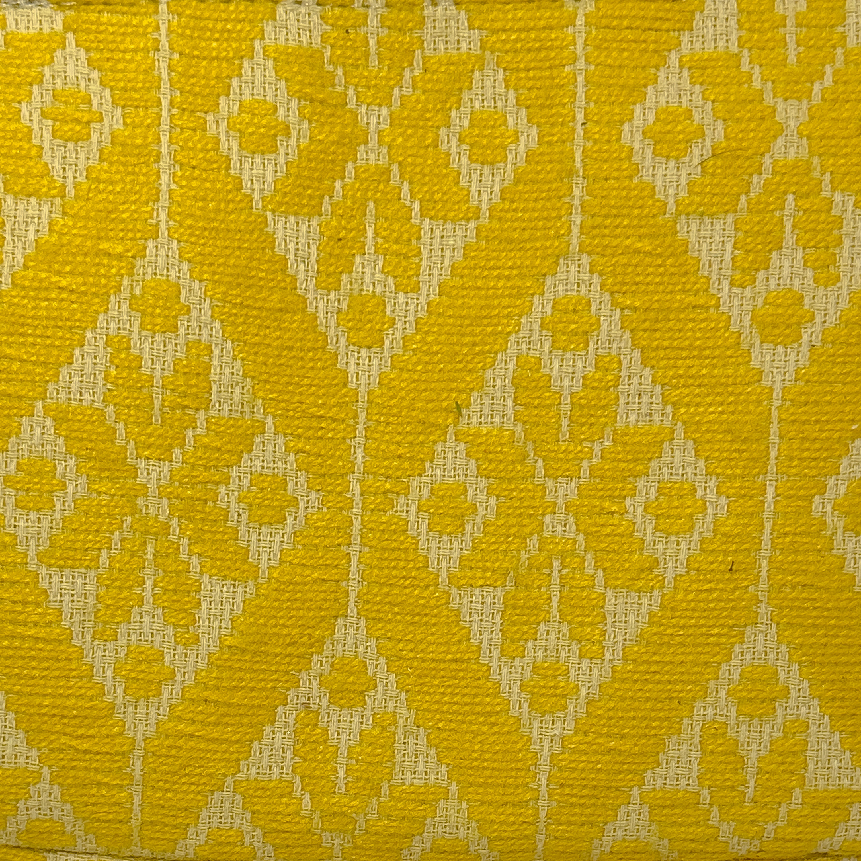 Cosmetiquera Bordado a mano "Cecilia" – Amarilla – Raízal