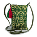 Crossbody Bordado a Mano "Angélica" – Verde – Raízal