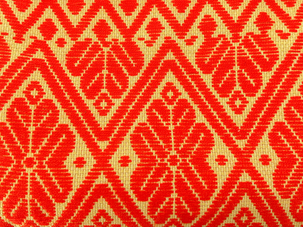 Crossbody Bordado a Mano "Vicenta" – Naranja – Raízal