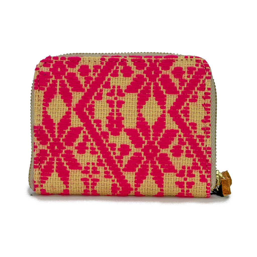 Cartera Bordado a mano "Matilde" – Rosa – Raízal