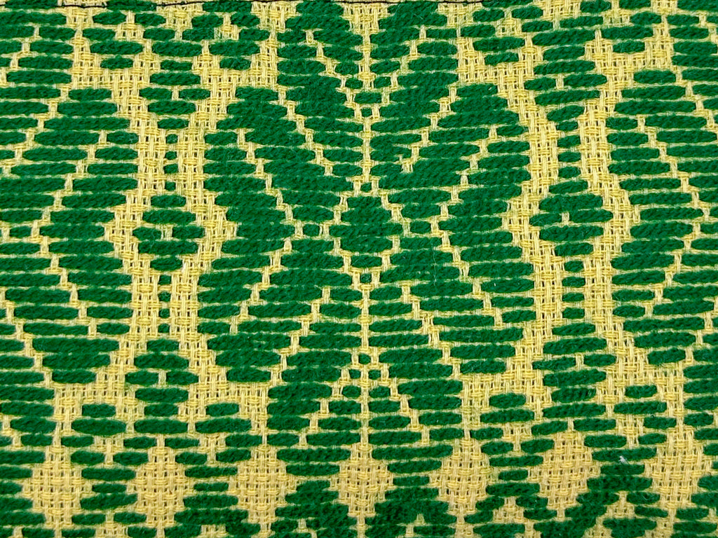 Muñequera Bordado a Mano "Rosario" – Verde – Raízal