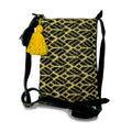 Crossbody Bordado a Mano "Angélica" – Negro – Raízal