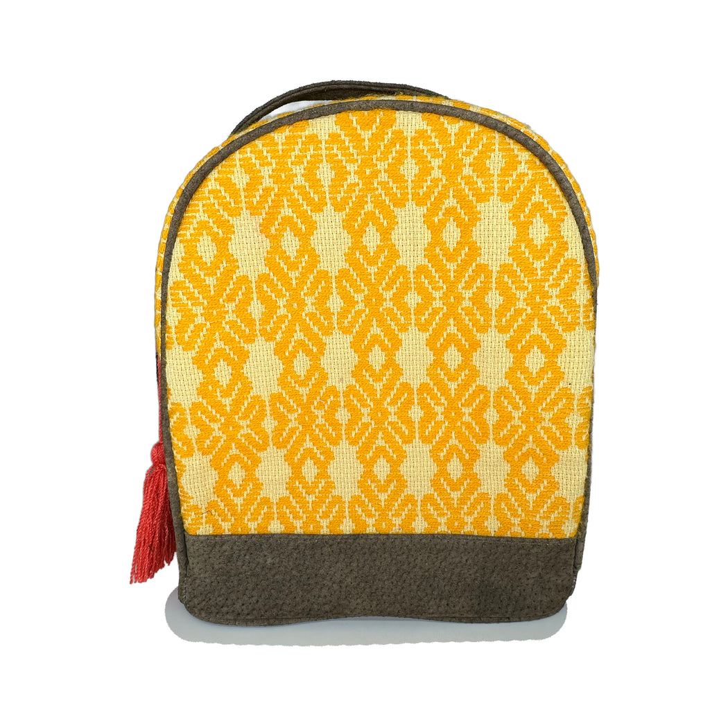 Mochila Bordado a mano "Luisa" – Amarillo – Raízal