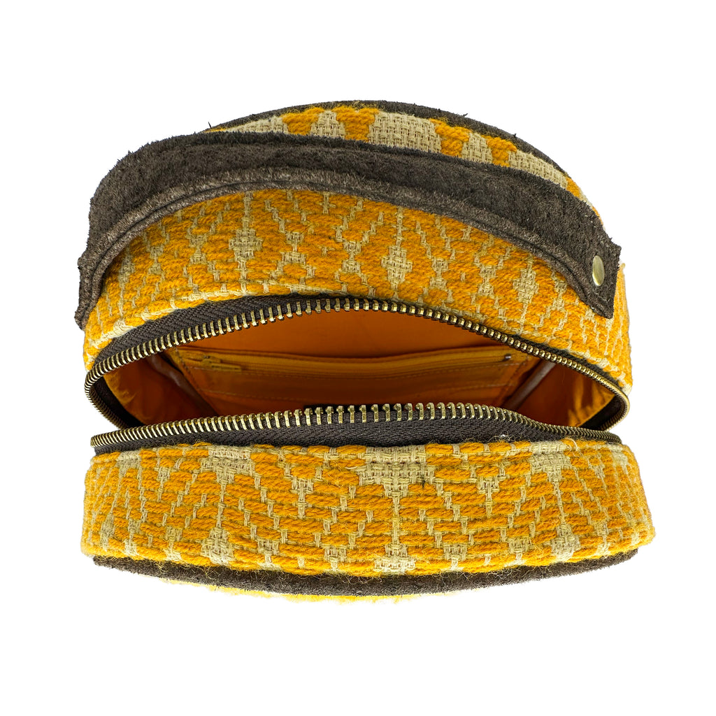 Mochila Bordado a mano "Luisa" – Amarillo – Raízal