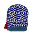 Mochila Bordado a mano "Luisa" – Azul – Raízal