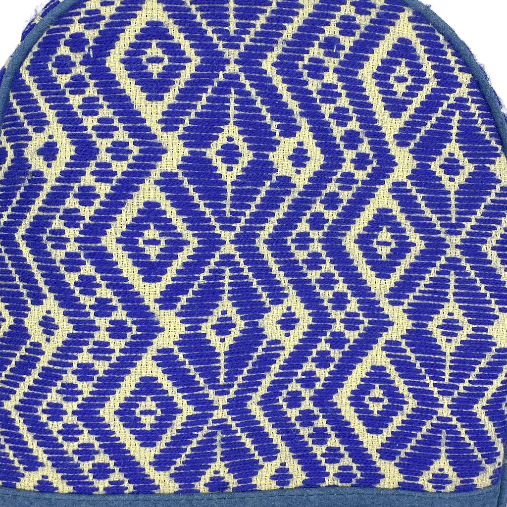 Mochila Bordado a mano "Luisa" – Azul – Raízal