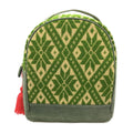 Mochila Bordado a mano "Luisa" – Verde – Raízal