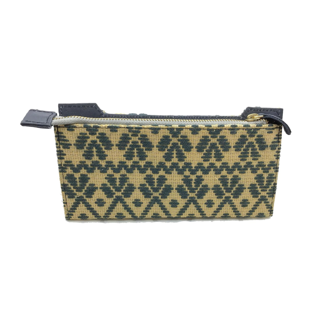 Cartera Bordado a mano "Ofelia" – Gris – Raízal
