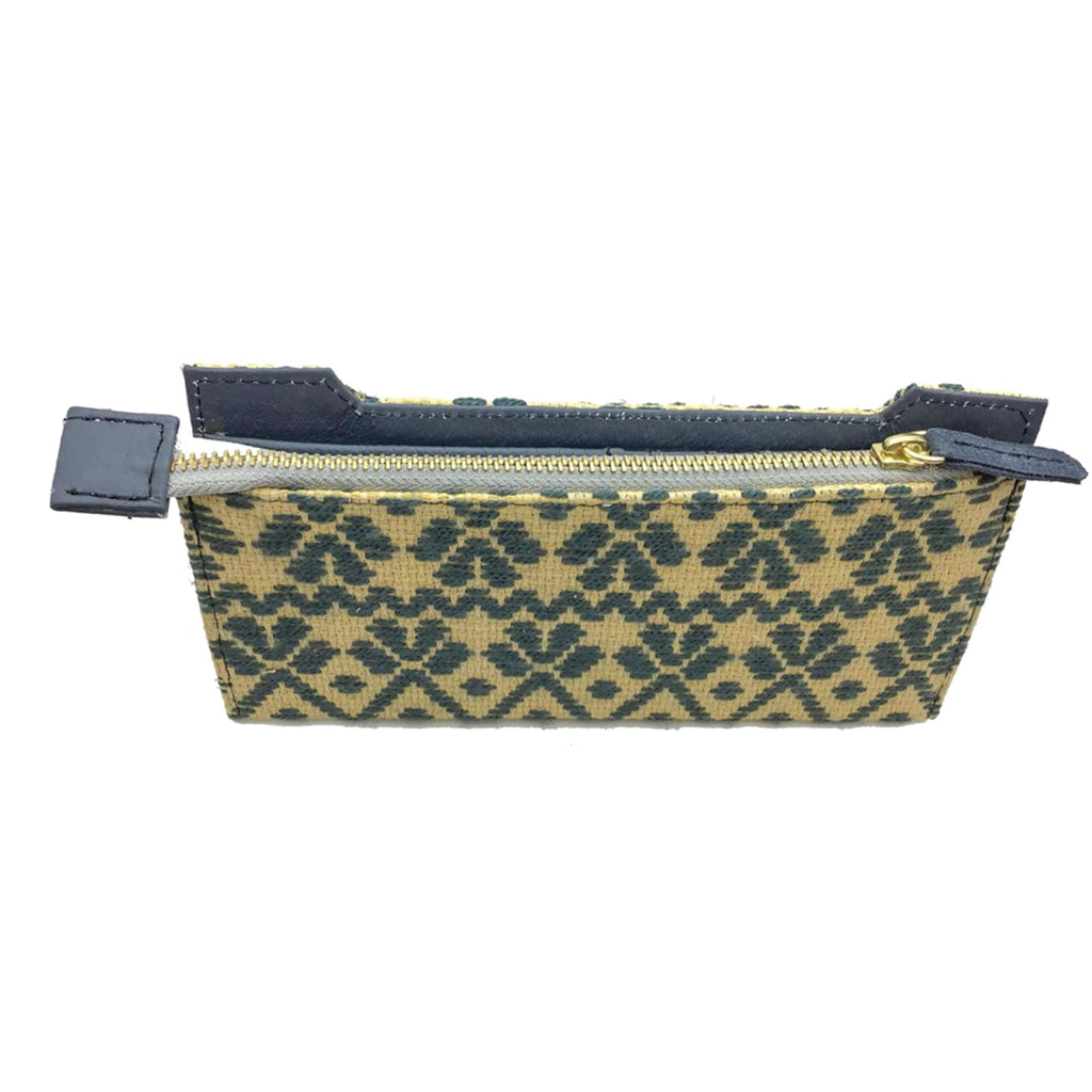 Cartera Bordado a mano "Ofelia" – Gris – Raízal