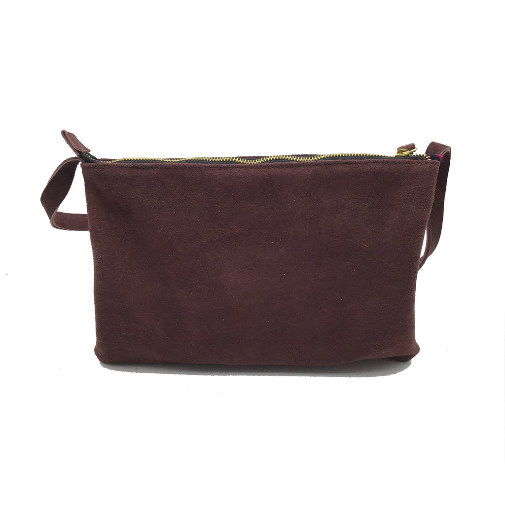 Crossbody Bordado a Mano "Vicenta" – Rosa – Raízal