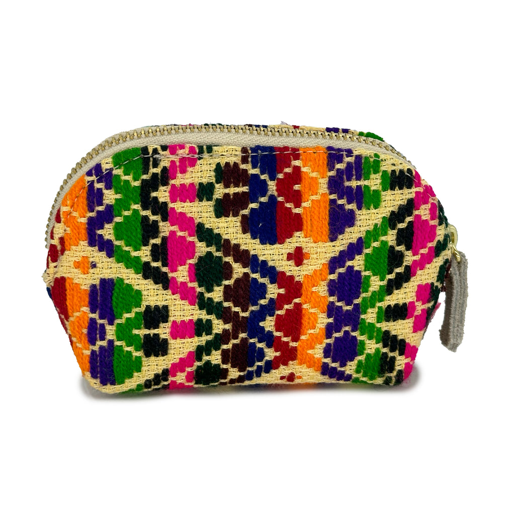 Monedero Bordado a Mano "Ernestina" – Multicolor – Raízal