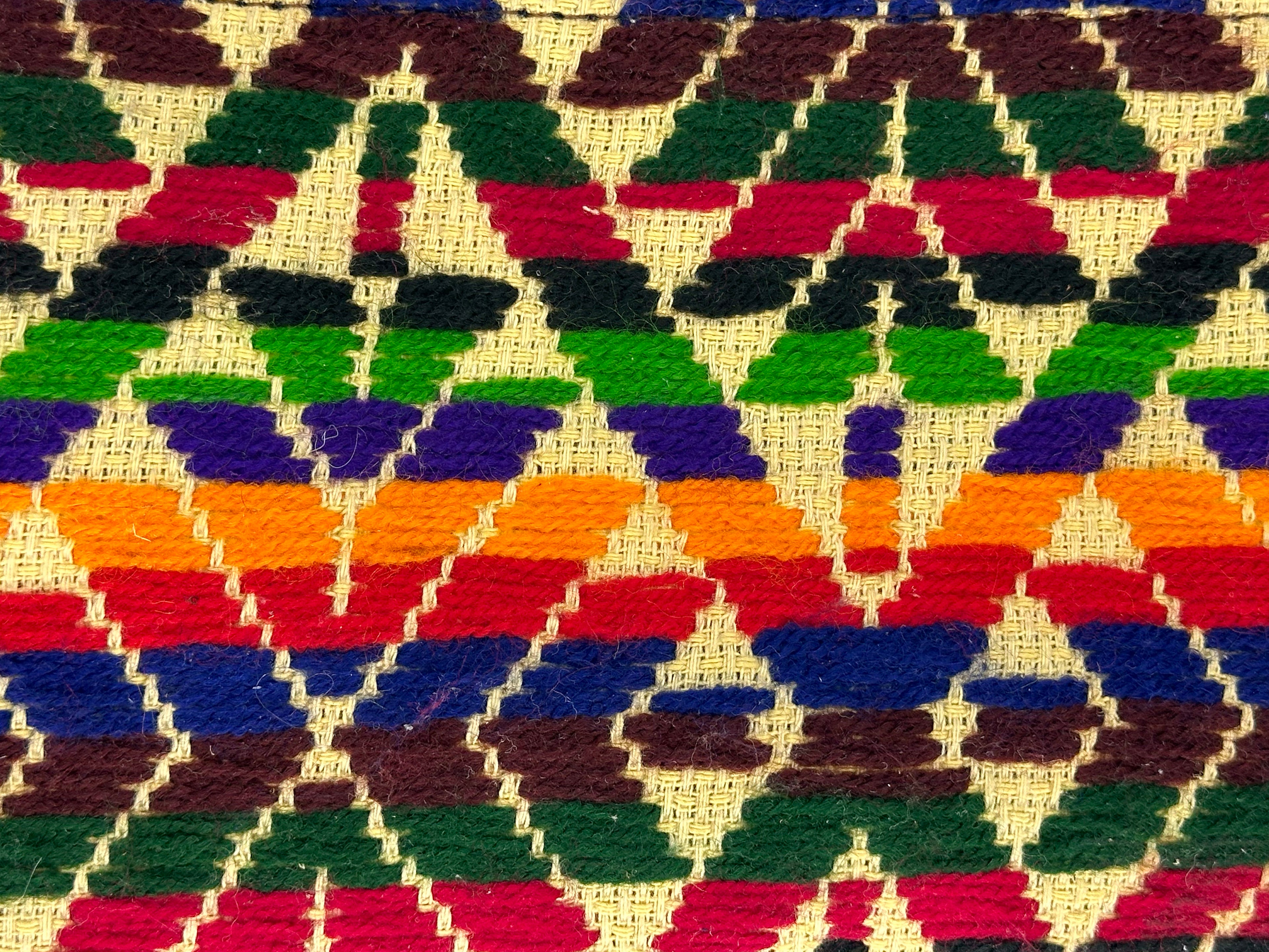 Muñequera Bordado a Mano "Rosario" – Multicolor – Raízal