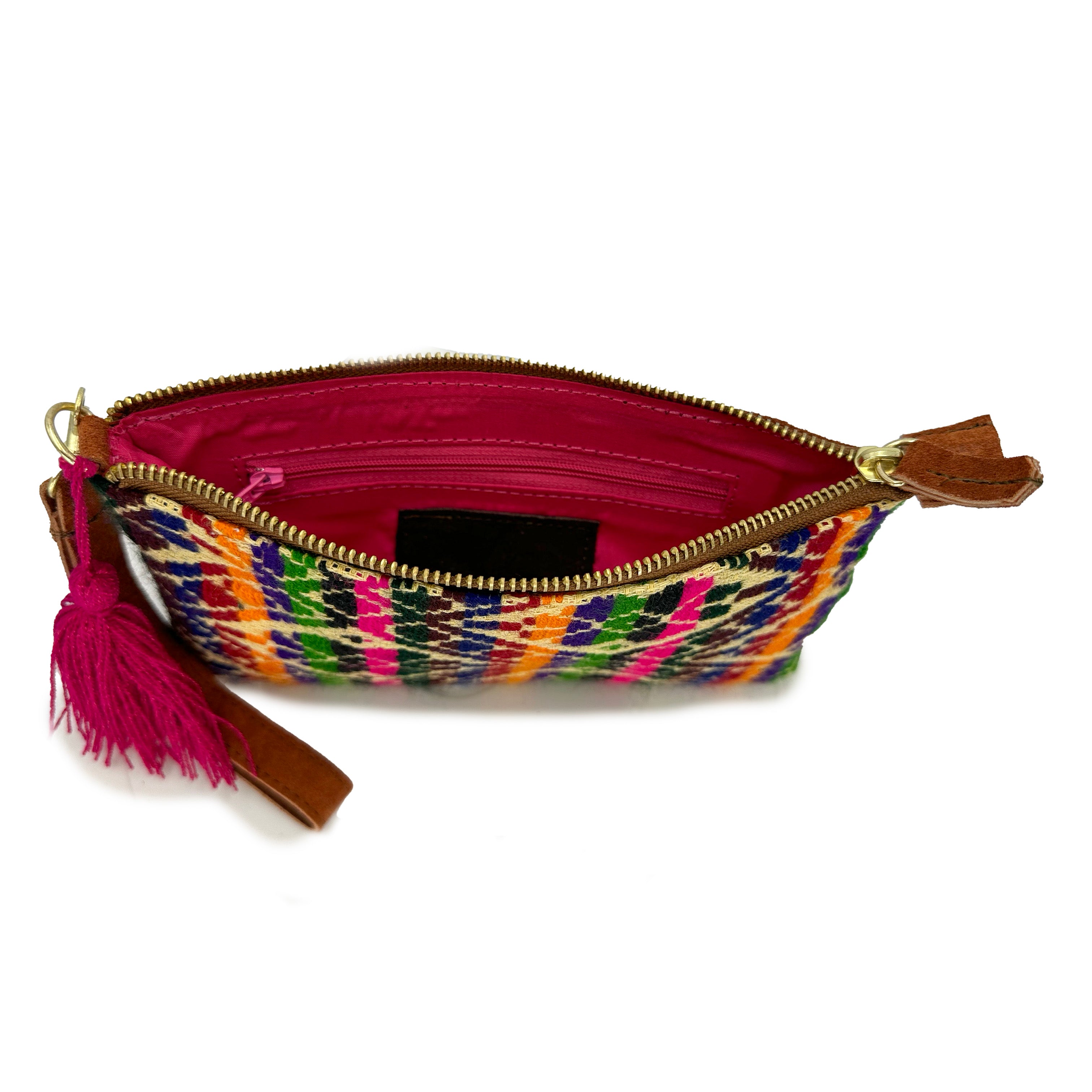 Muñequera Bordado a Mano "Erika" – Multicolor – Raízal