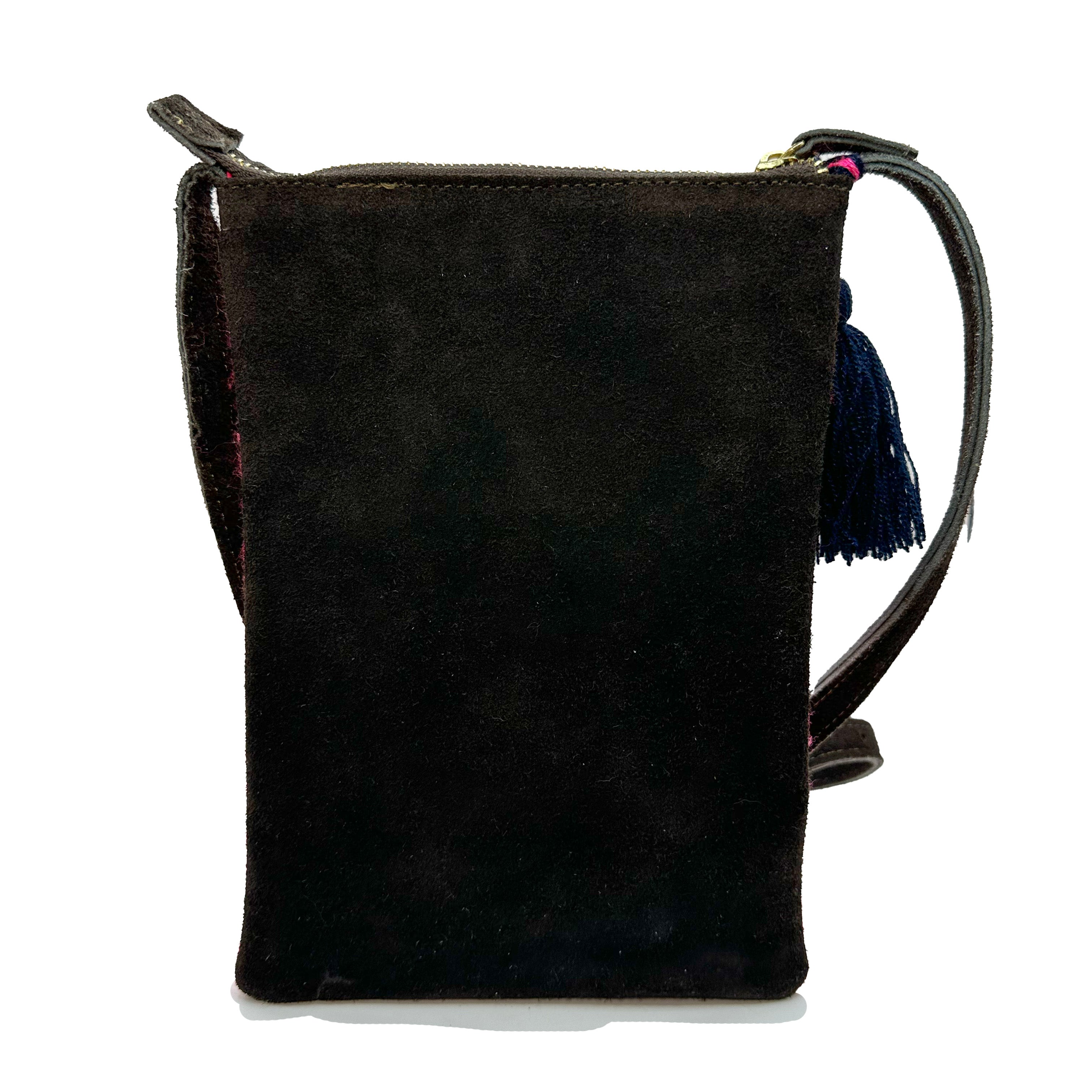 Crossbody Bordado a Mano "Angélica" – Rosa – Raízal