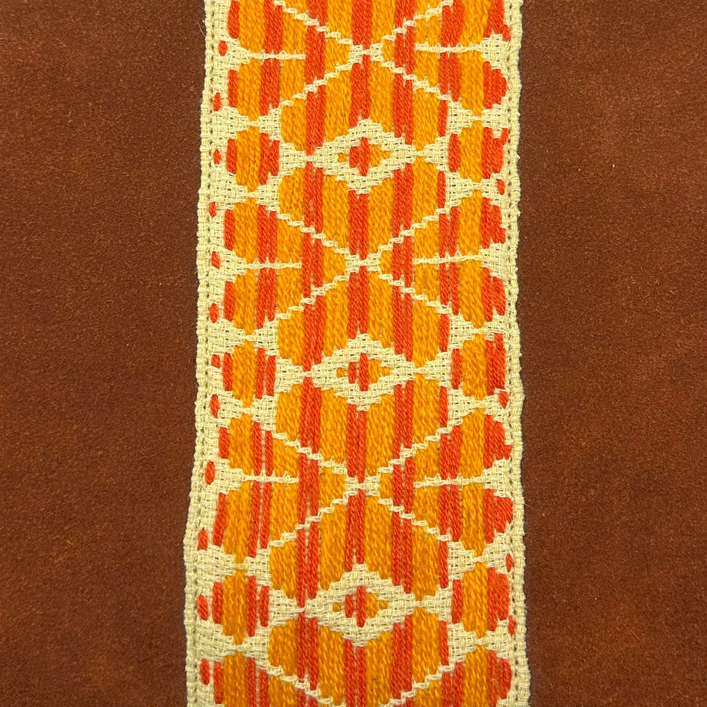 Crossbody Bordado a Mano "Vicenta" – Naranja – Raízal