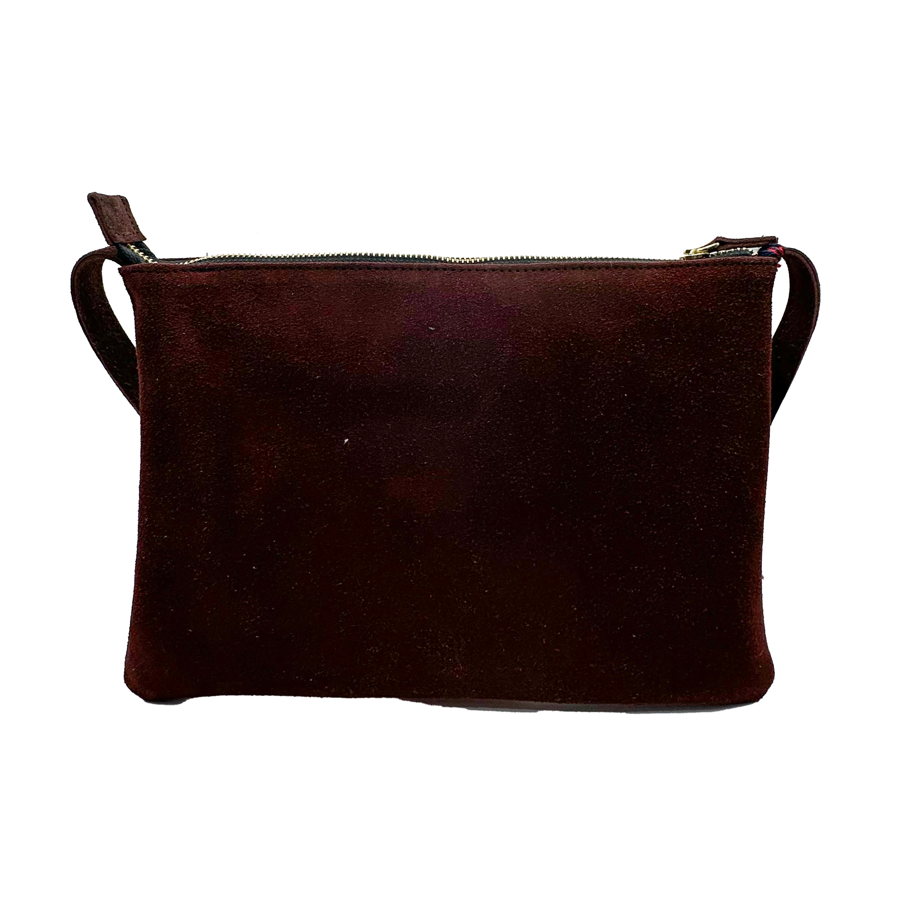 Crossbody Bordado a Mano "Vicenta" – Rojo – Raízal