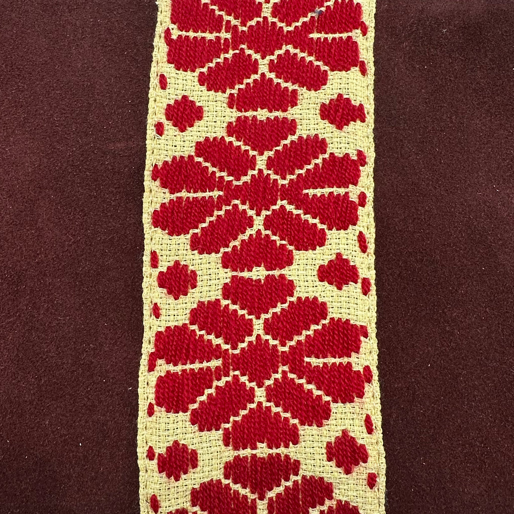Crossbody Bordado a Mano "Vicenta" – Rojo – Raízal