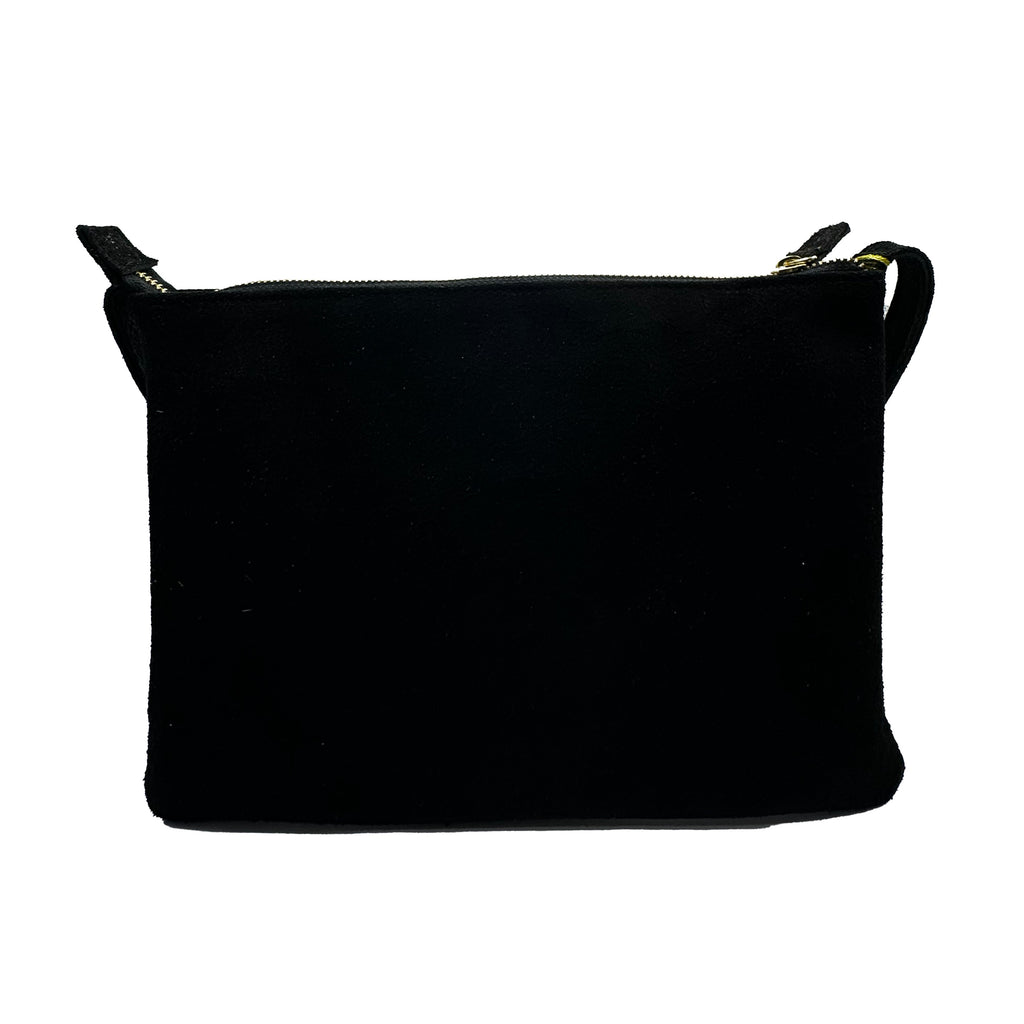 Crossbody Bordado a Mano "Vicenta" – Negro – Raízal