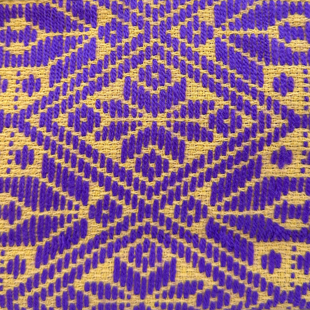 Cosmetiquera Bordado a mano "Cecilia" – Morado – Raízal