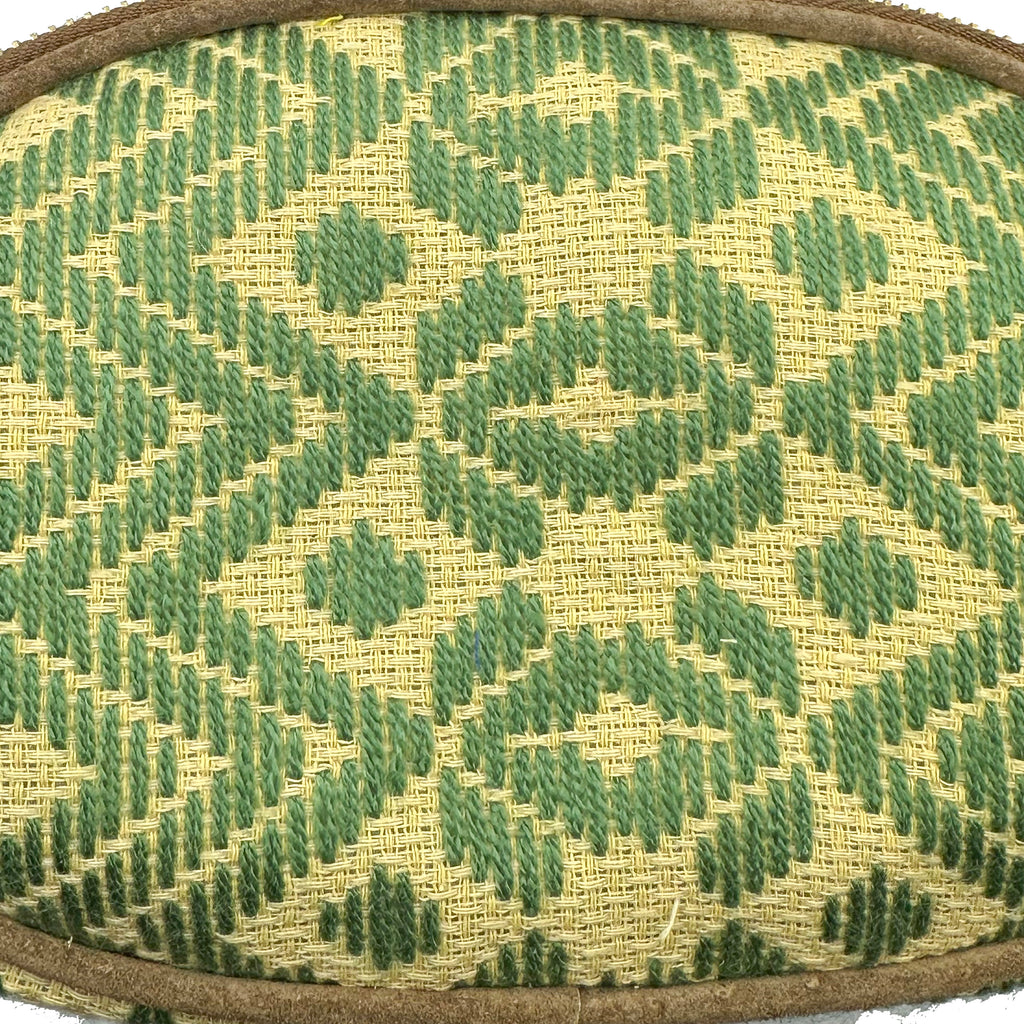 Cangurera Bordado a mano "Eugenia" – Verde – Raízal