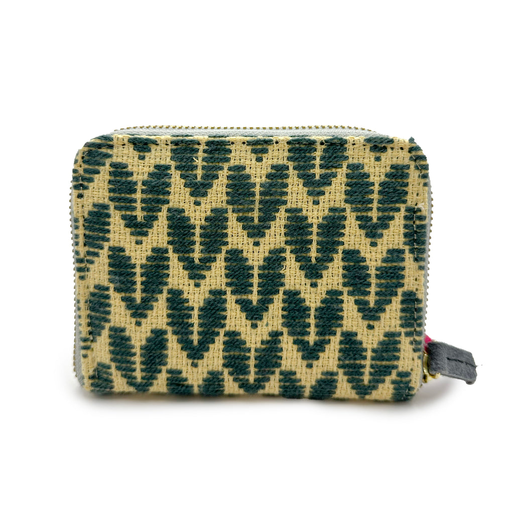 Cartera Bordado a mano "Matilde" – Gris – Raízal