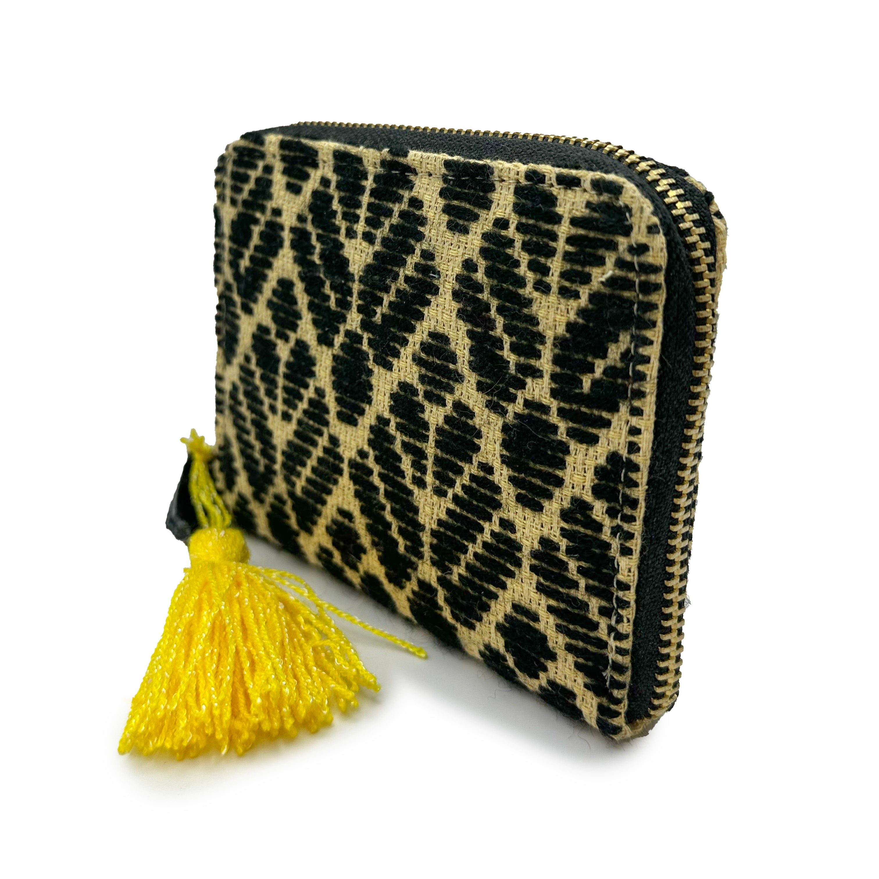 Cartera Bordado a mano "Matilde" – Negro – Raízal