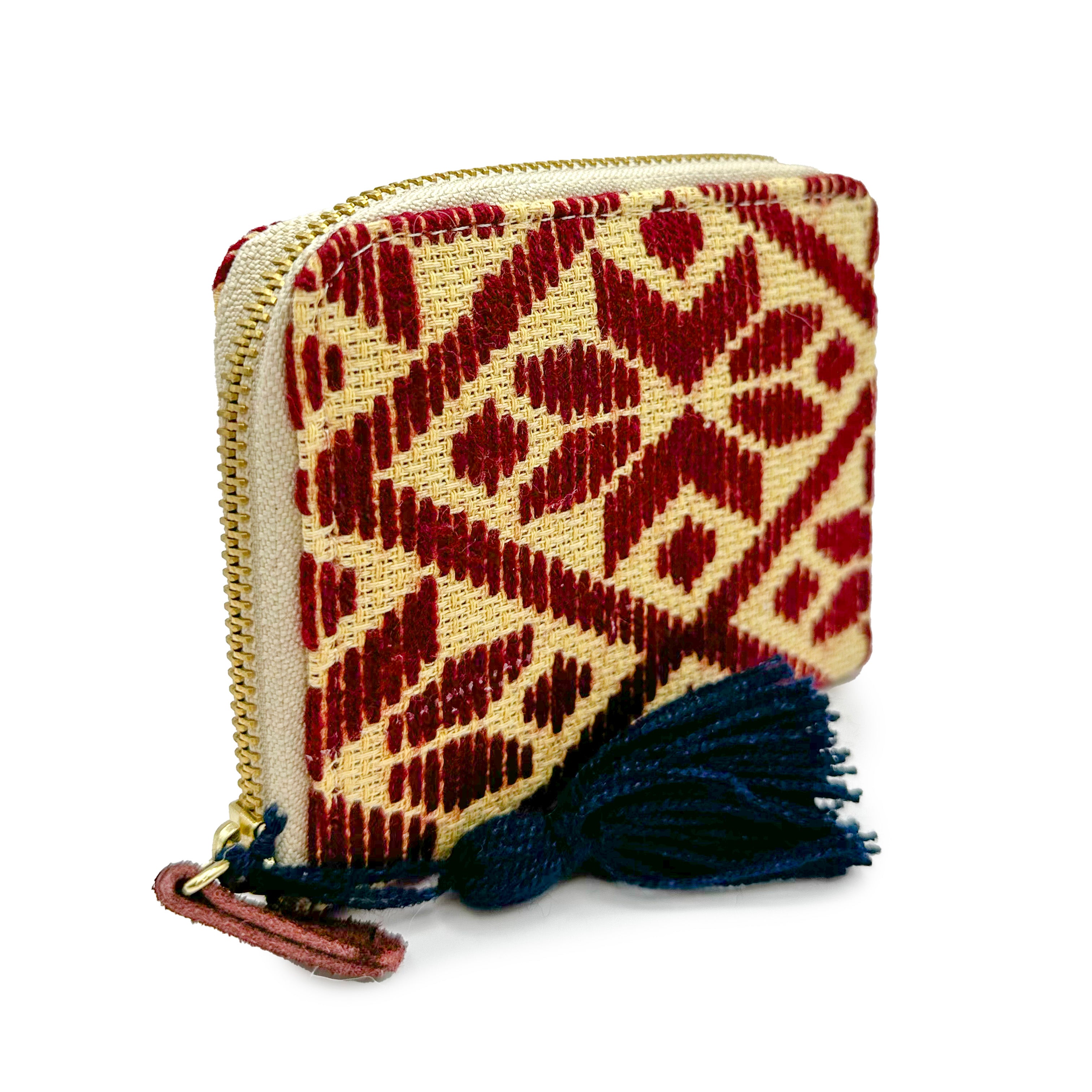 Cartera Bordado a mano "Matilde" – Rojo – Raízal
