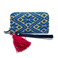 Cartera Bordado a mano "Magdalena" – Azul – Raízal
