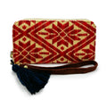Cartera Bordado a mano "Magdalena" – Rojo – Raízal