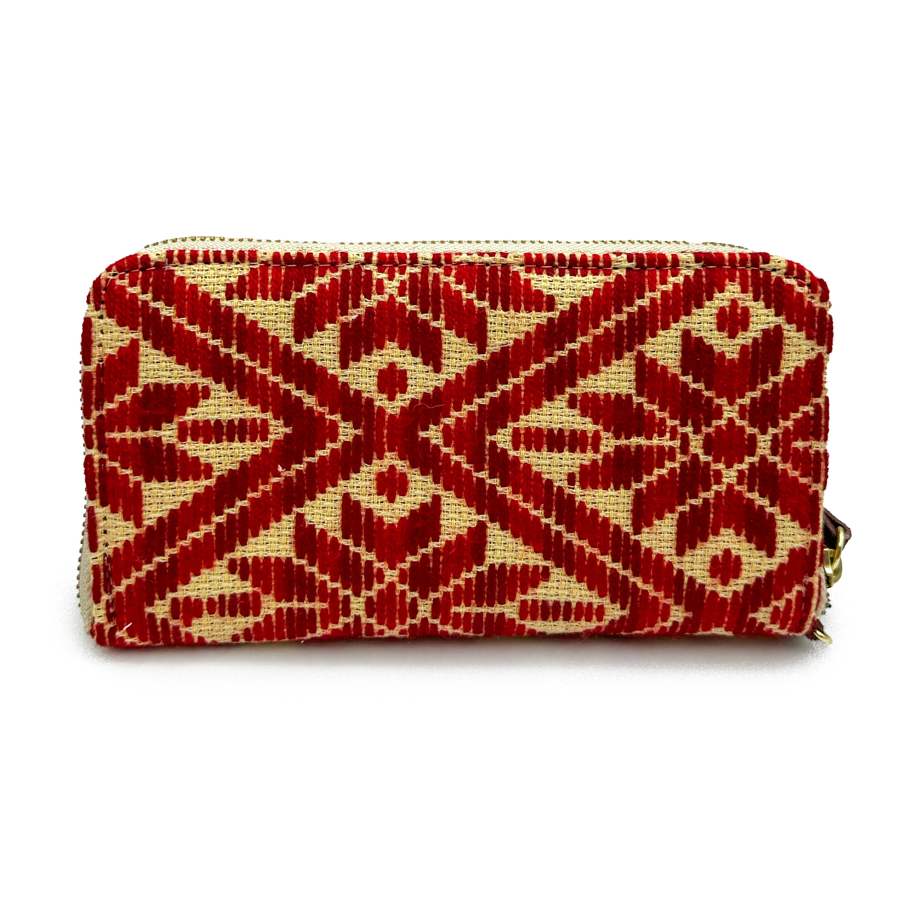 Cartera Bordado a mano "Magdalena" – Rojo – Raízal