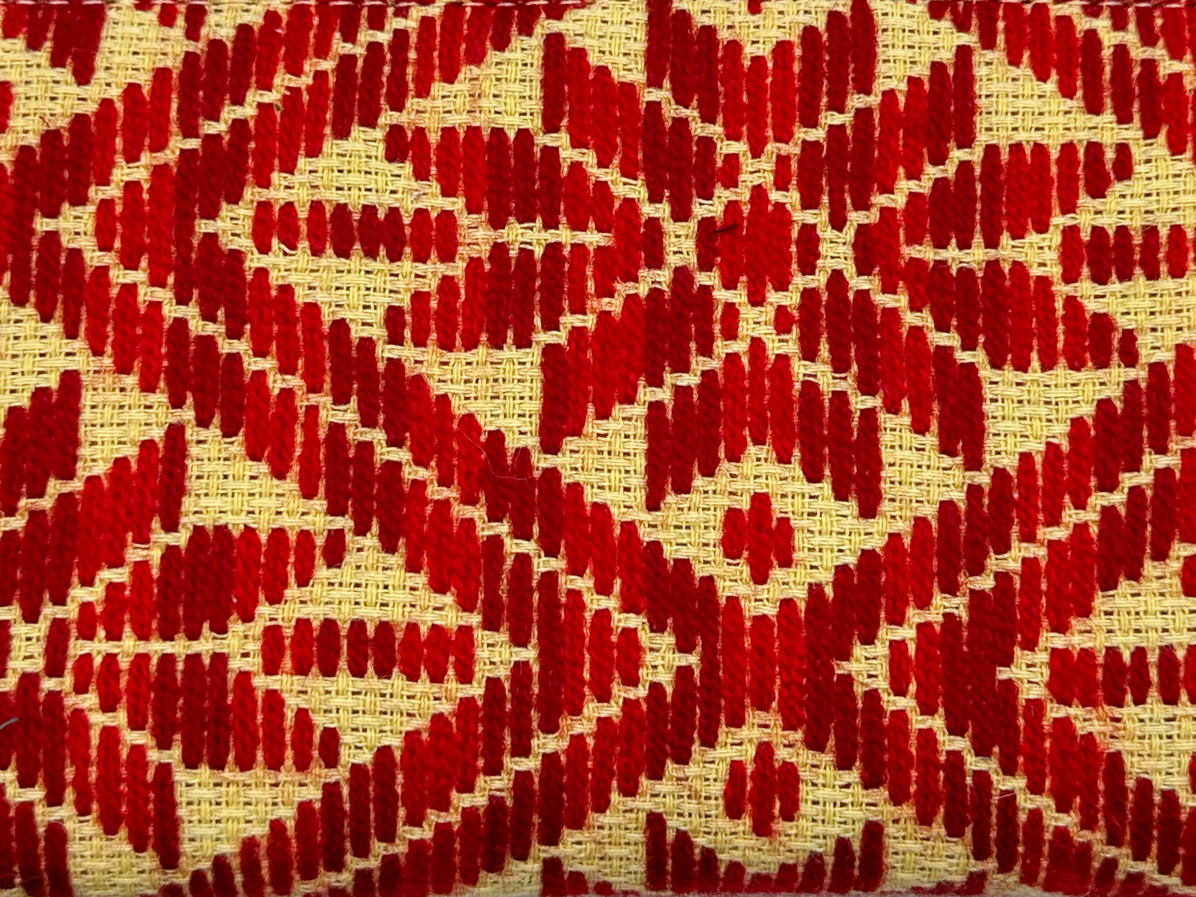 Cartera Bordado a mano "Magdalena" – Rojo – Raízal