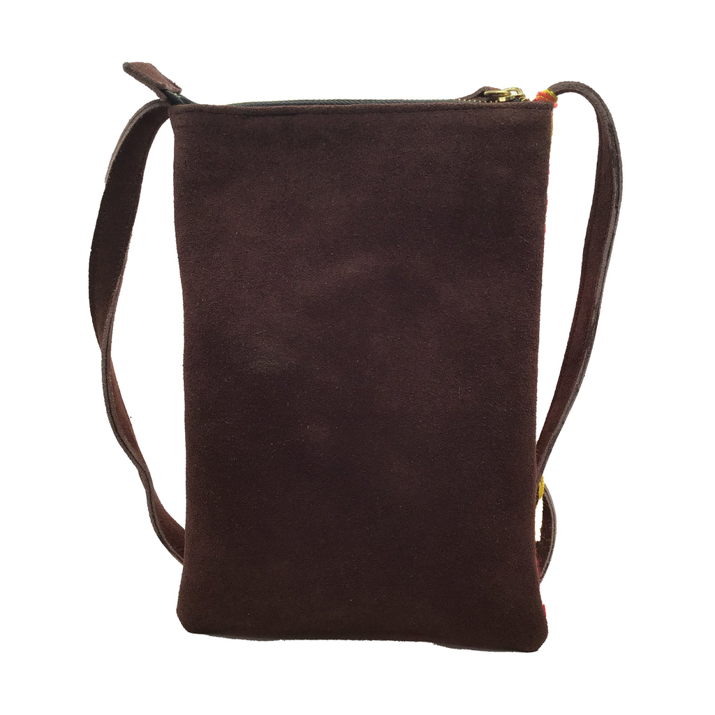 Crossbody Bordado a Mano "Angélica" – Rojo – Raízal