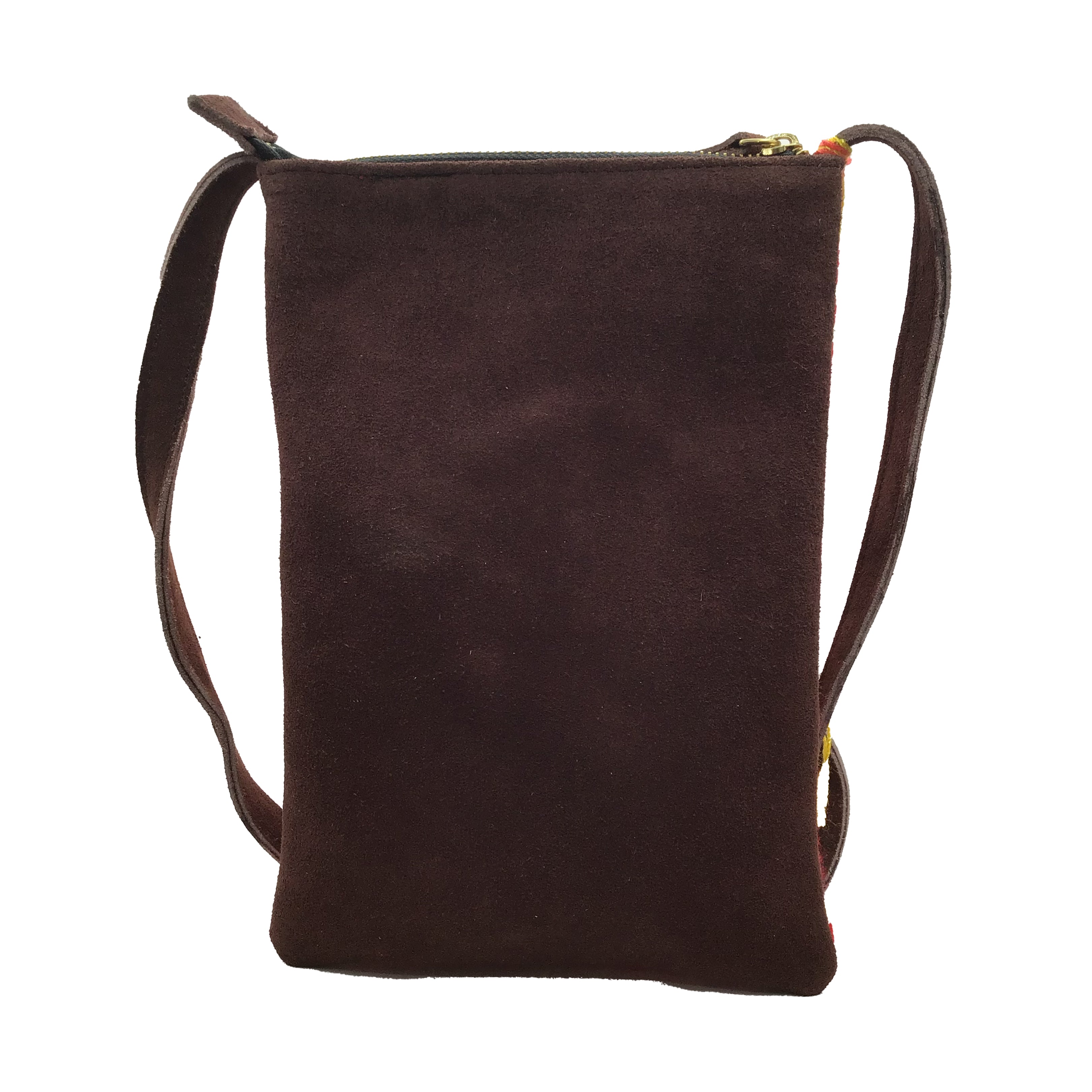 Crossbody Bordado a Mano "Angélica" – Rojo – Raízal