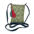 Crossbody Bordado a Mano "Angélica" – Gris – Raízal
