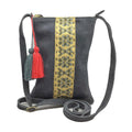 Crossbody Bordado a Mano "Angélica" – Gris – Raízal