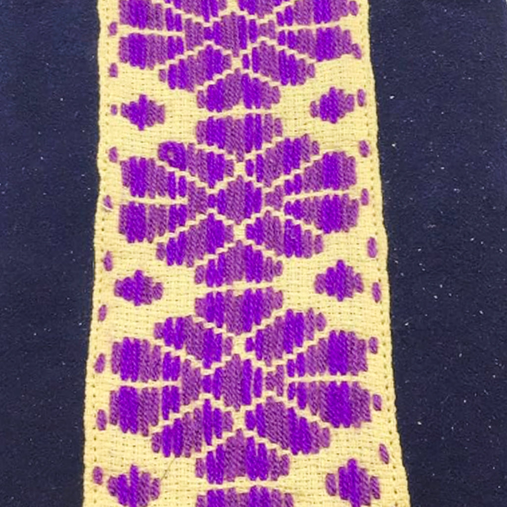 Crossbody Bordado a Mano "Angélica" – Morado – Raízal