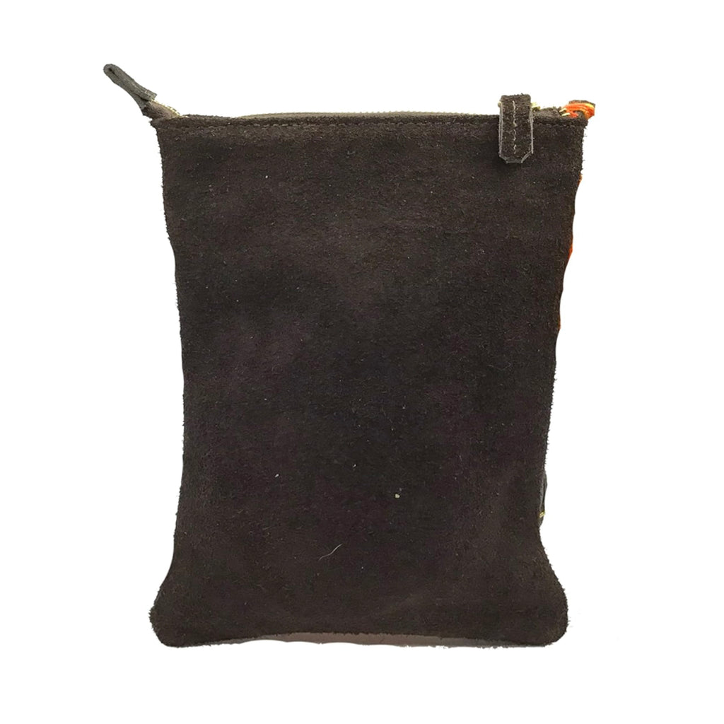 Crossbody Bordado a Mano "Angélica" – Naranja – Raízal