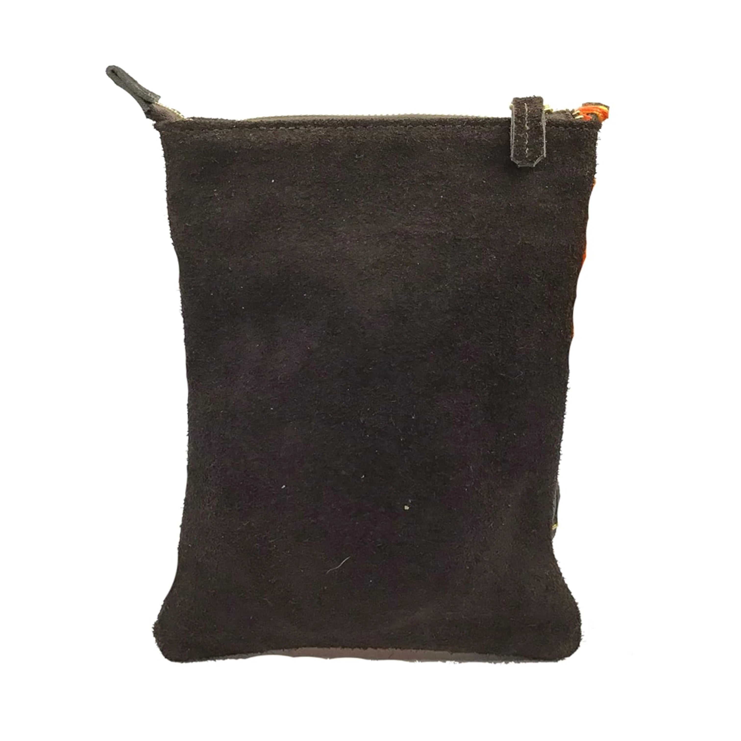 Crossbody Bordado a Mano "Angélica" – Naranja – Raízal