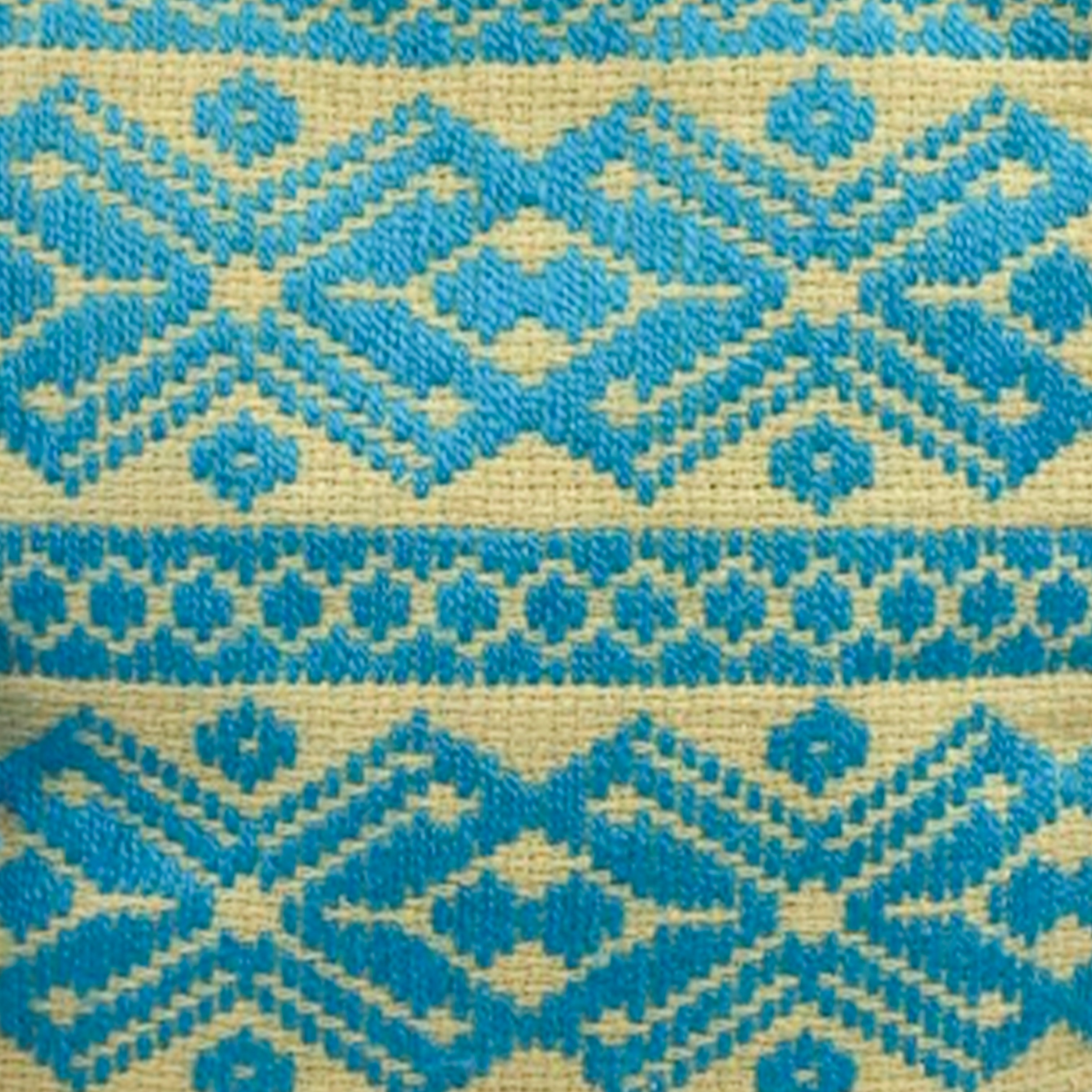 Crossbody Bordado a Mano "Angélica" – Azul – Raízal