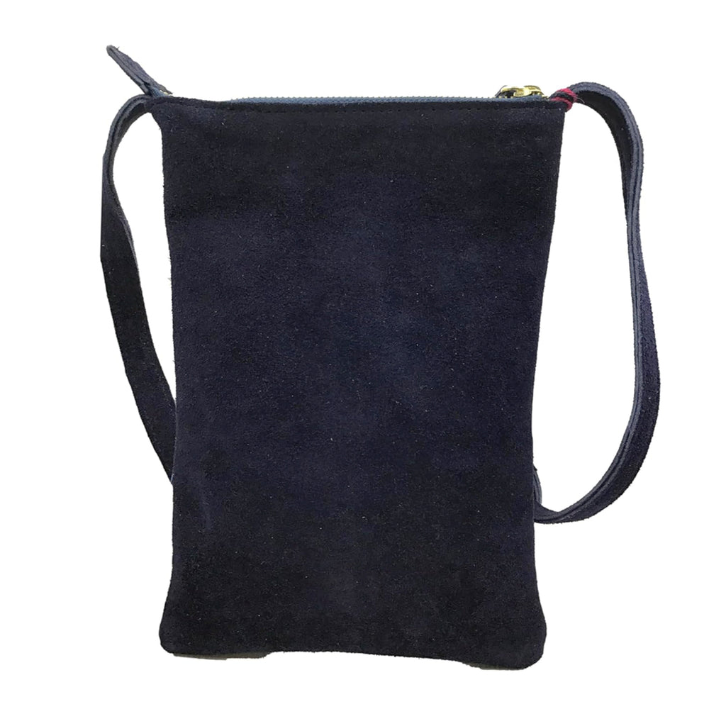 Crossbody Bordado a Mano "Angélica" – Azul – Raízal