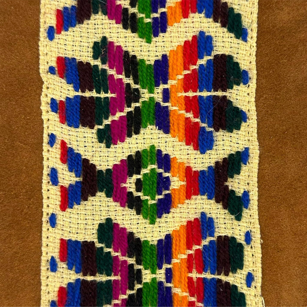 Crossbody Bordado a Mano "Angélica" – Multicolor – Raízal