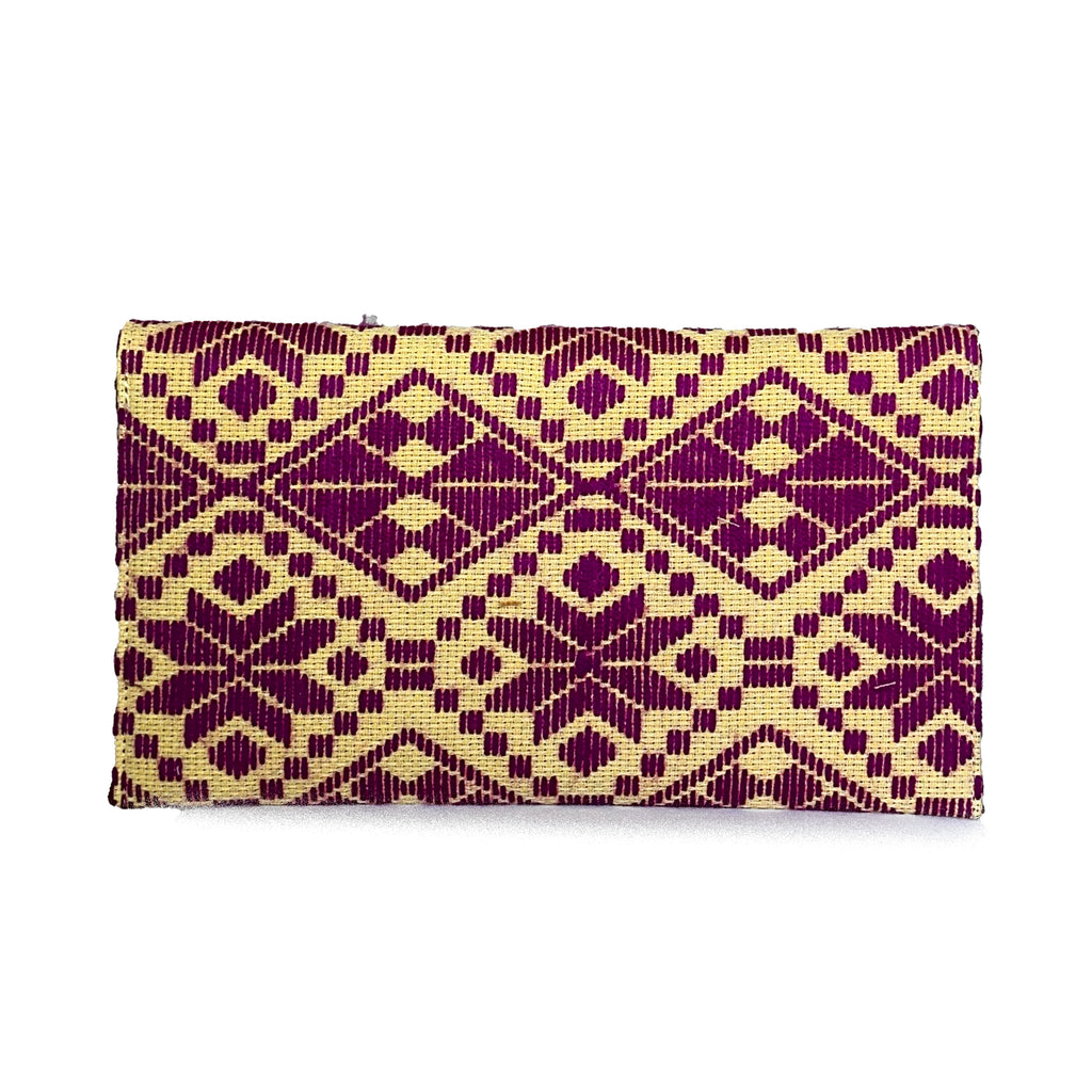 Bolsa Bordado a mano "Juana" – Morada – Raízal
