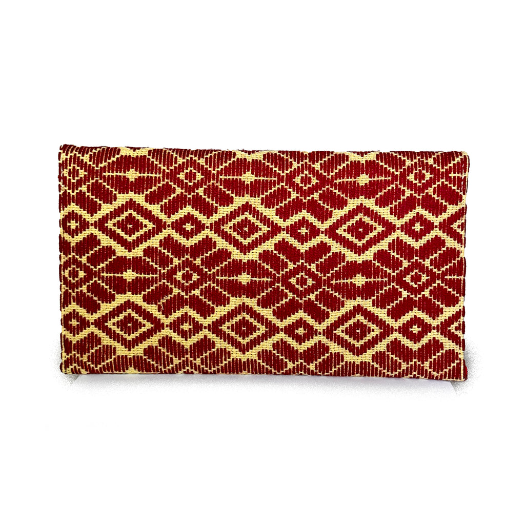 Bolsa Bordado a mano "Juana" – Rojo – Raízal