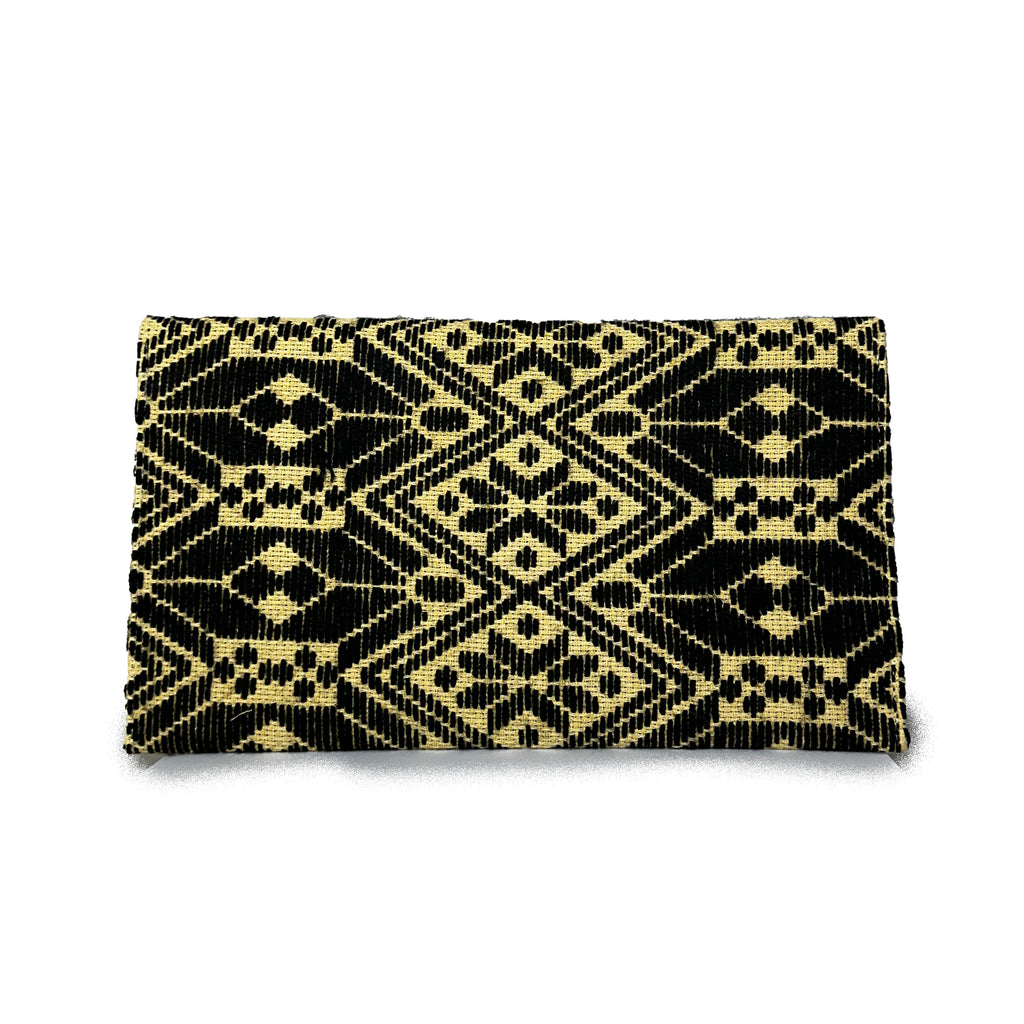 Bolsa Bordado a mano "Juana" – Negro – Raízal