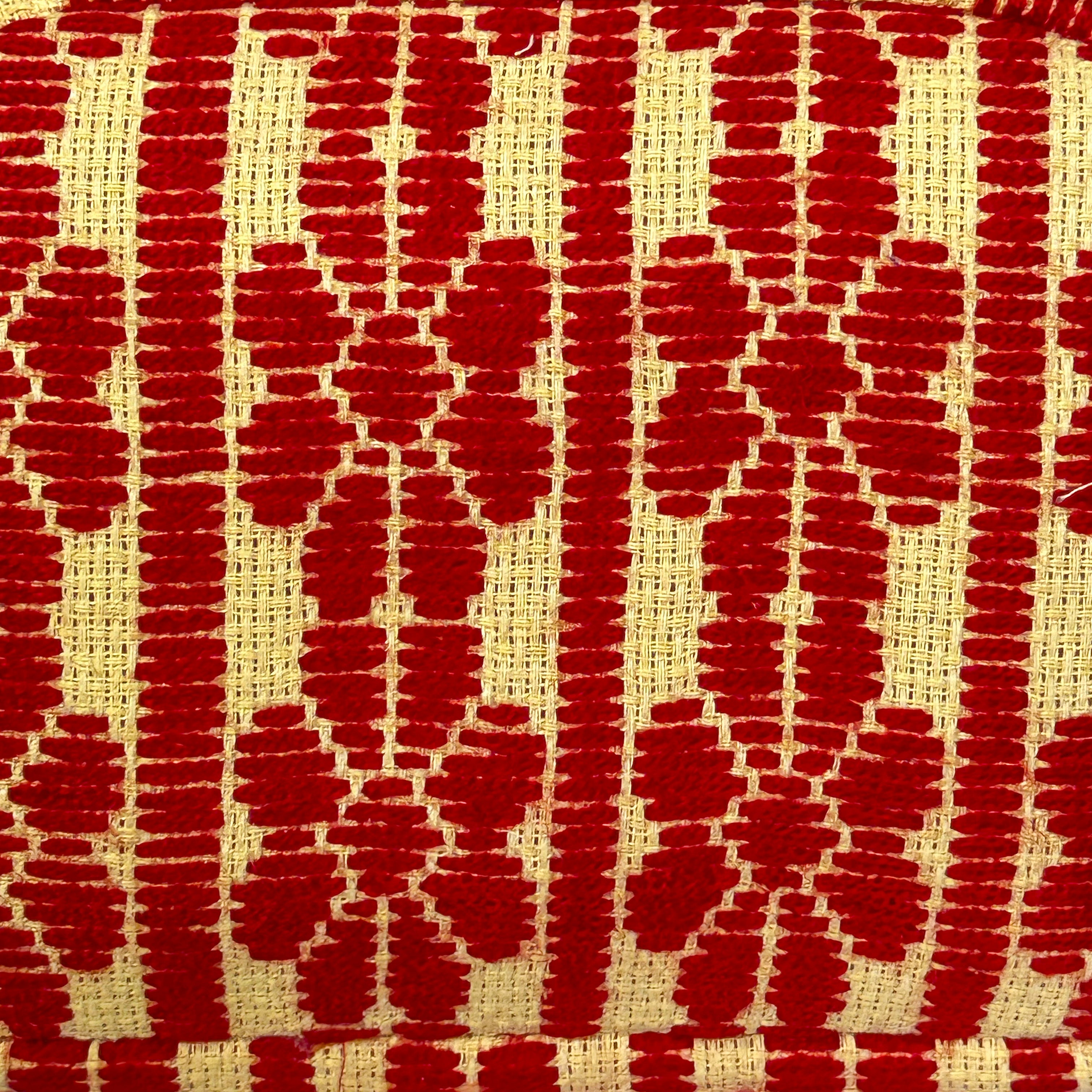 Bolsa Bordado a mano "Maribel" – Rojo – Raízal