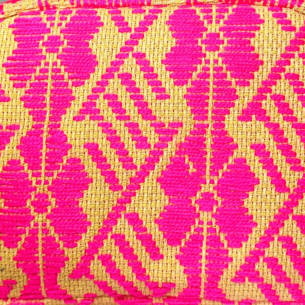 Bolsa Bordado a mano "Maribel" – Rosa – Raízal
